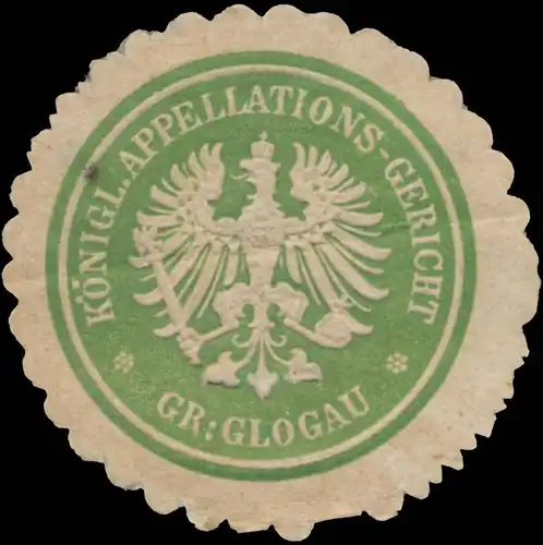 K. Appellationsgericht Gr. Glogau