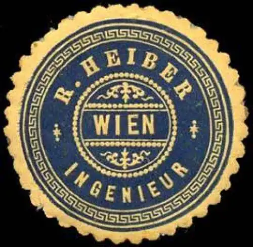 Ingenieur R. Heiber - Wien