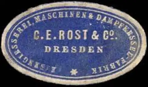 Eisengiesserei-Maschinen & Dampfkessel-Fabrik C.E. Rost & Co. Dresden