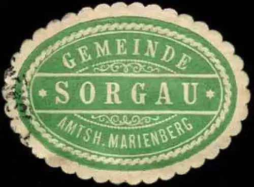 Gemeinde Sorgau - Amtshauptmannschaft Marienberg