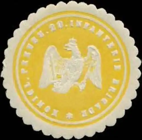 K.Pr. 29. Infanterie Brigade