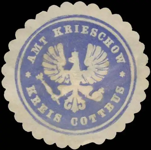 Amt Krieschow Kreis Cottbus