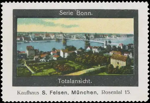 Totalansicht von Bonn