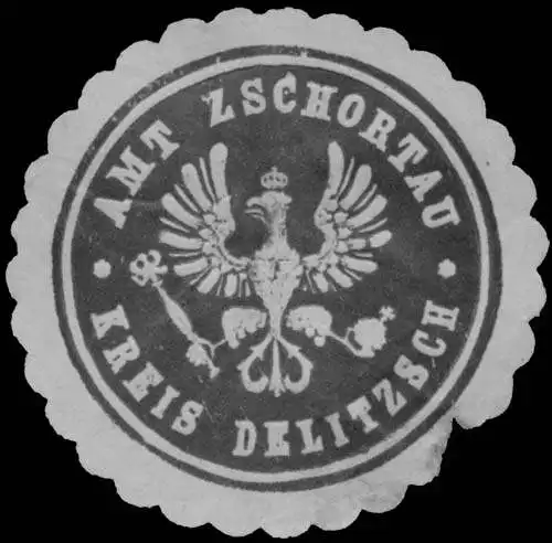 Amt Zschortau Kreis Delitzsch