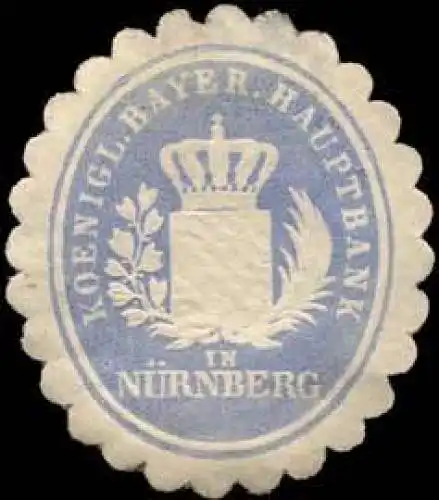 K. Bayer. Hauptbank in NÃ¼rnberg