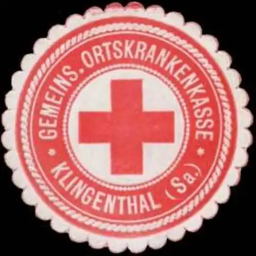 Gemeins. Ortskrankenkasse (Rotes Kreuz) Klingenthal