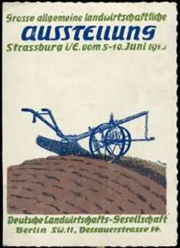 Grosse allgemeine Landwirtschaft - Ausstellung