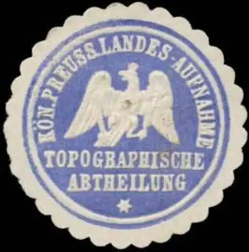 K.Pr. Landes-Aufnahme Topographische Abtheilung