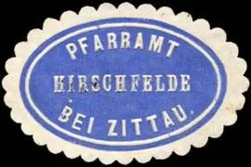 Pfarramt Hirschfelde bei Zittau