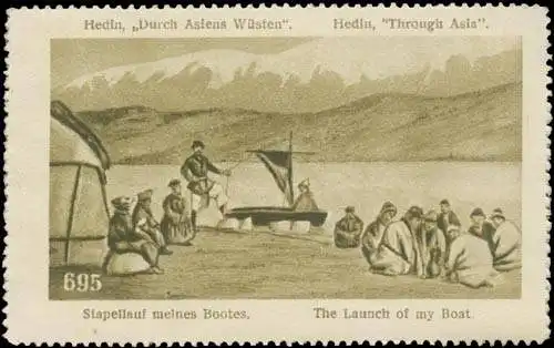 Stapellauf meines Bootes