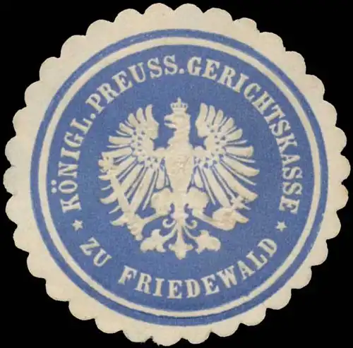 K.Pr. Amtsgericht zu Friedewald