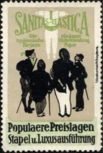 Sanitas - Elastica - Die elegante hygienische Unterkleidung fÃ¼r jede Figur - Populaere Preislagen Stapel und LuxusausfÃ¼hrung