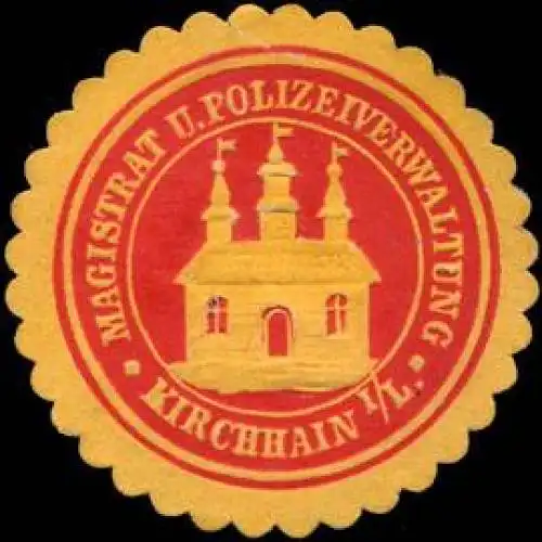Magistrat und Polizeiverwaltung Kirchhain