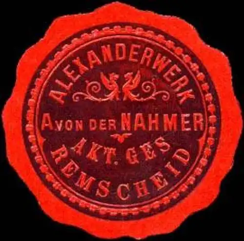 Alexanderwerk A. von der Nahmer Aktien Gesellschaft - Remscheid