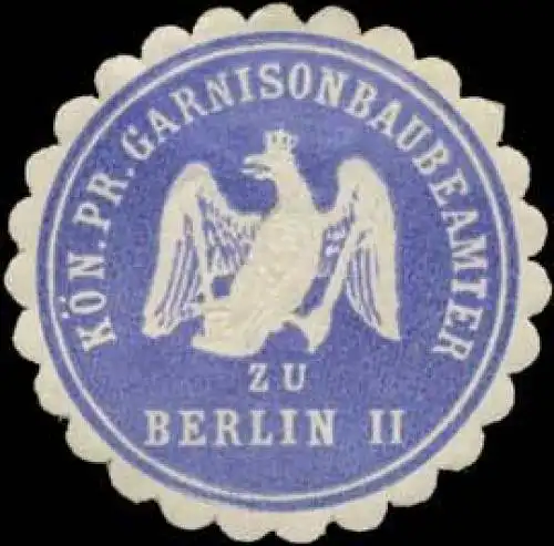 K.Pr. Garnisonbeamter zu Berlin II