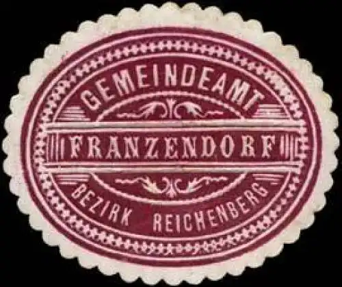 Gemeindeamt Franzendorf - Bezirk Reichenberg