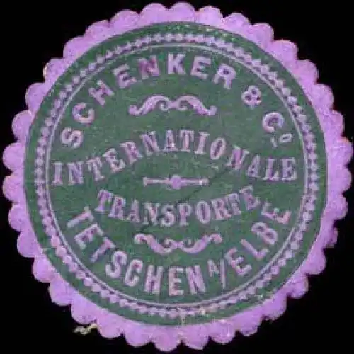 Internationale Transporte Schenker & Co. Teschen/Elbe