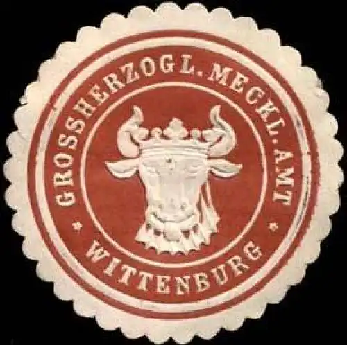 Grossherzogl. Meckl. Amt Wittenburg