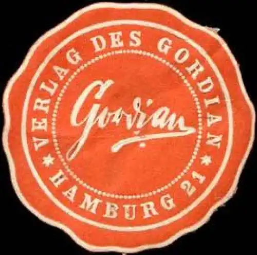 Verlag des Gordian - Hamburg