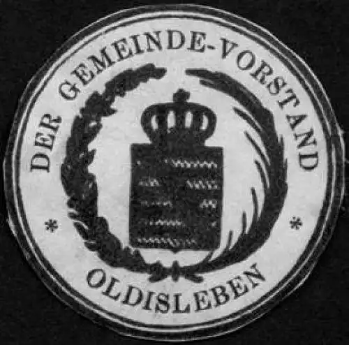 Der Gemeinde-Vorstand Oldisleben