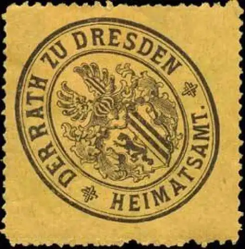 Der Rath zu Dresden - Heimatsamt