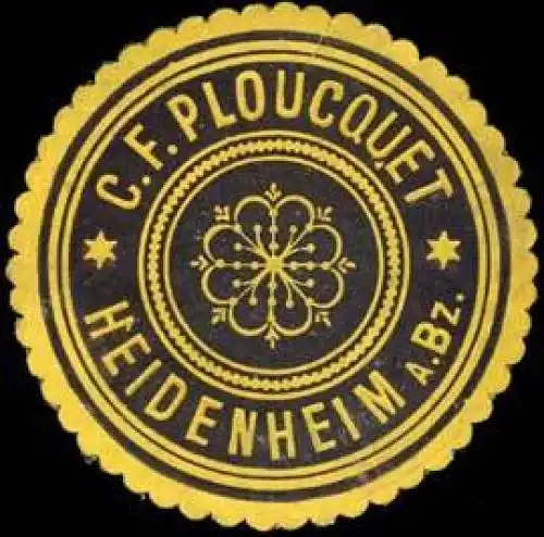 C.F. Ploucquet - Heidenheim a. Bz