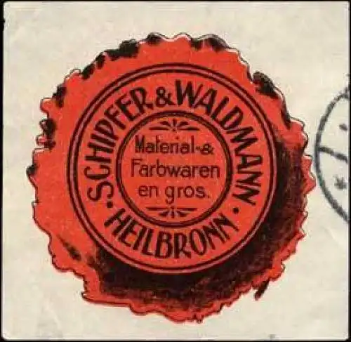 Schipfer & Waldmann - Heilbronn - Material- & Farbwaren en gros