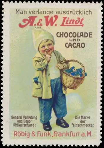 Kind mit Schokolade