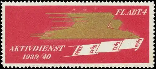 Fl. Abt. 4 Aktivdienst 1939/40