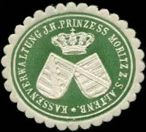 Kassenverwaltung J.H. Prinzess Moritz zu S. Altenburg