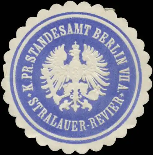 K.Pr. Standesamt Berlin VII. A