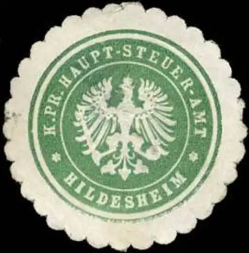 K. Pr. Haupt-Steuer-Amt Hildesheim