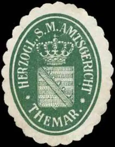 Herzogl. S.M. Amtsgericht Themar