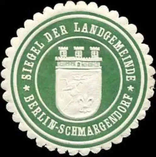 Siegel der Landgemeinde Berlin-Schmargendorf