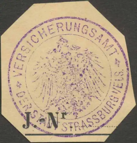 Versicherungsamt der Stadt Strassburg/Elsass