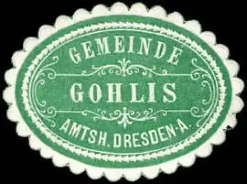 Gemeinde Gohlis - Amtshauptmannschaft Dresden-Altstadt
