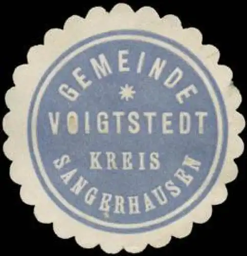 Gemeinde Voigtstedt Kreis Sangerhausen