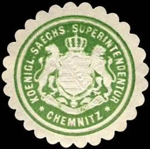 Koeniglich Saechsische Superintendentur - Chemnitz