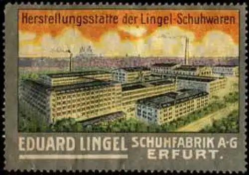 Fabrikansicht Lingel - Schuhwaren