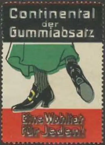 Continental der Gummiabsatz