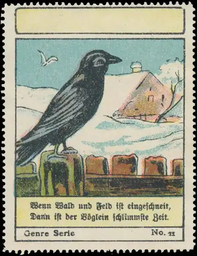 Wenn Wald und Feld ist eingeschneit