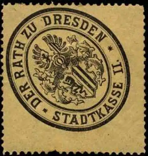 Der Rath zu Dresden Stadtkasse II