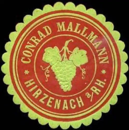 Conrad Mallmann Weinhandlung Hirzenach/Rhein