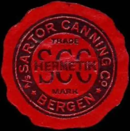 A.S. Sartor Canning Co. Bergen