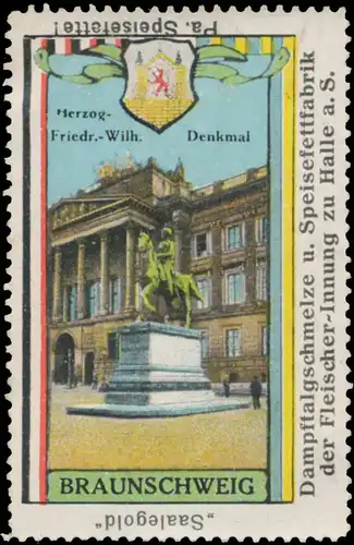 Herzog-Friedrich-Wilhelm Denkmal in Braunschweig