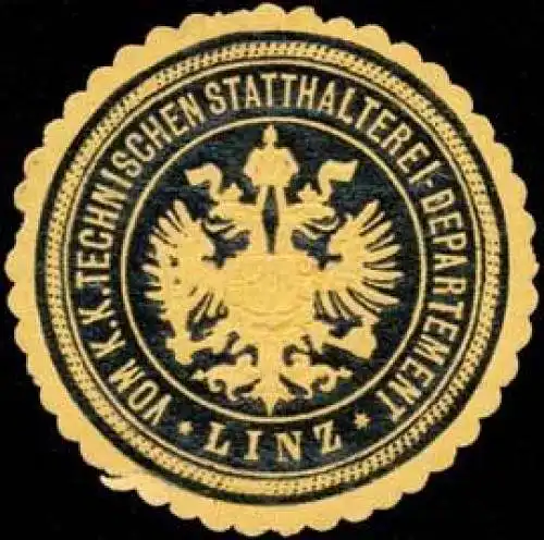 Vom K.K. Technischen Statthalterei-Departement Linz