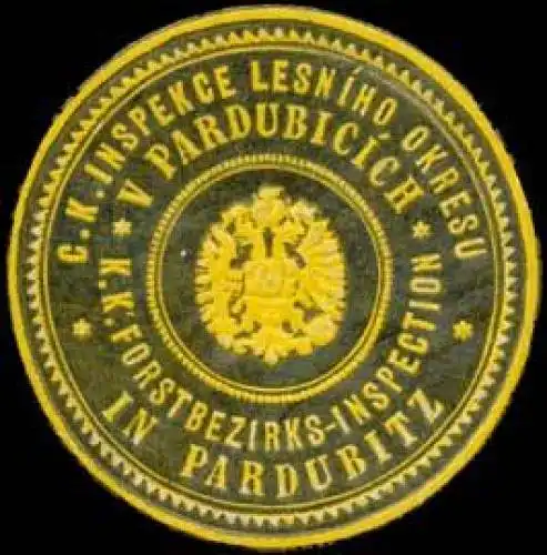 K.K. Fotstbezirks-Inspection in Pardubitz