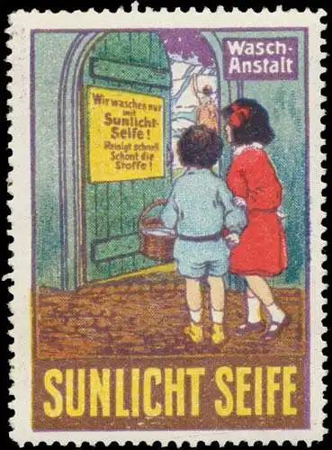 Waschanstalt Sunlicht Seife