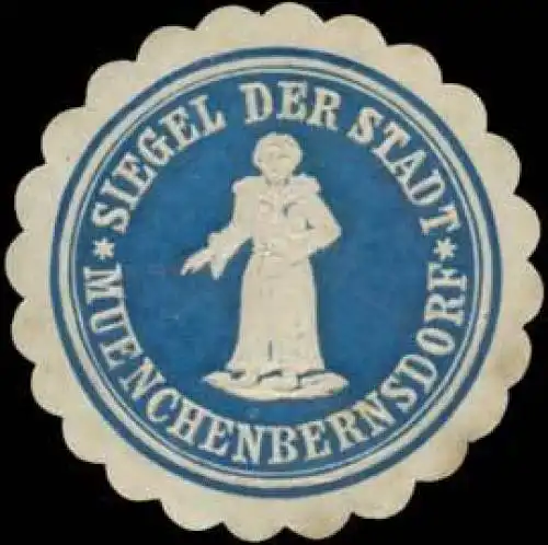 Siegel der Stadt Muenschenbernsdorf