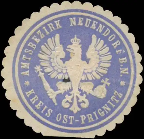 Amtsbezirk Neuendorf B.N. Kreis Ost-Prignitz